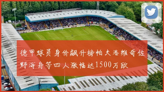 德甲球员身价飙升榜帕夫洛维奇佐野海舟等四人涨幅达1500万欧